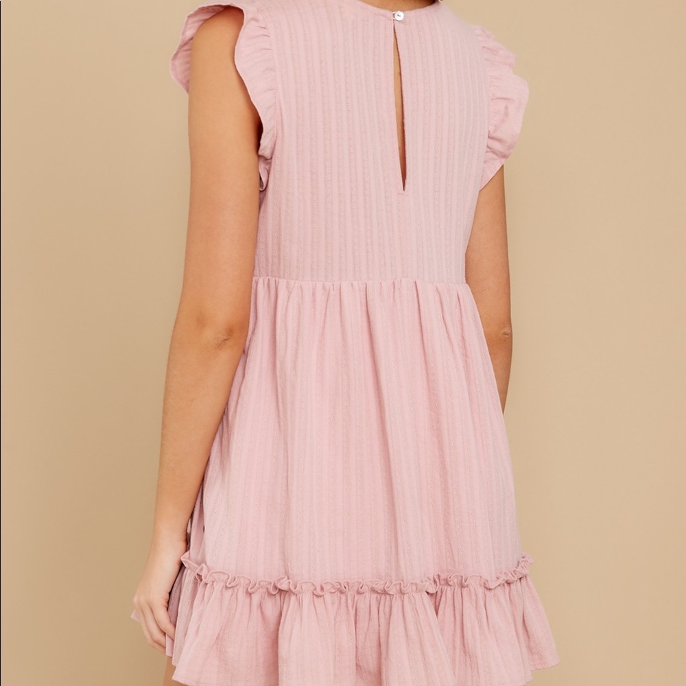 Light pink romper dress